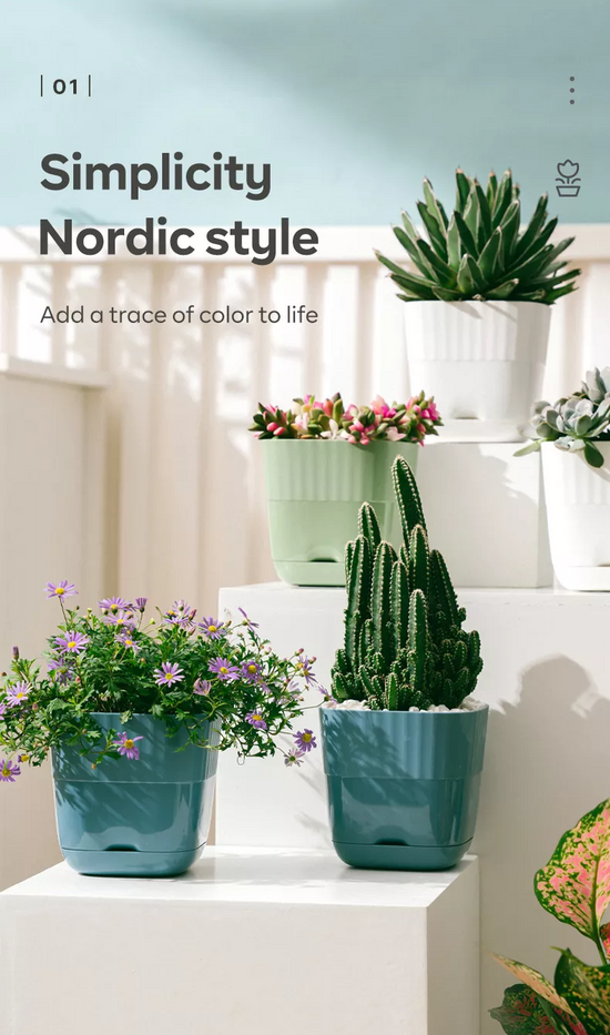 Copenhagen Nordic Plant Pot (3 pieces)